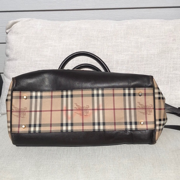 Burberry Haymarket Diaper Shoulder Crossbody Bag - Picture 5 of 16